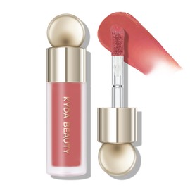 KYDA Liquid Blush, Matte Tinted for Cheeks, Lasting Dewy Finish, High Pigment Soft Creamy Blush, Blendable Lightweight Cover-Grate Red