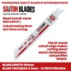 Saxton 150mm Professional Range Bi-Metal 8% Cobalt Reciprocating Saw Blade