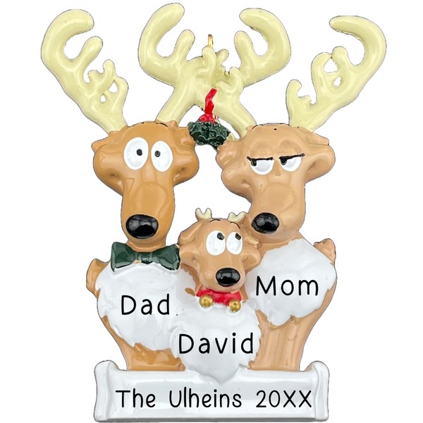 Personalized Family Ornament 2024 – Fast & Free 24h Customization