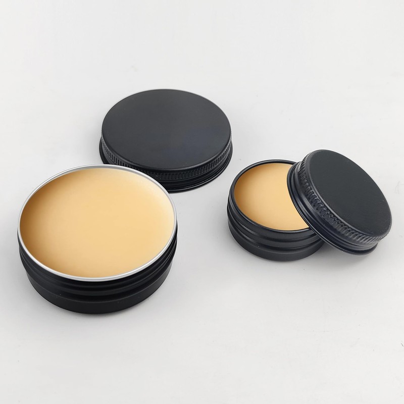 4 Pack Aluminum Tin Cans 1/2 Oz Tin Jars Containers