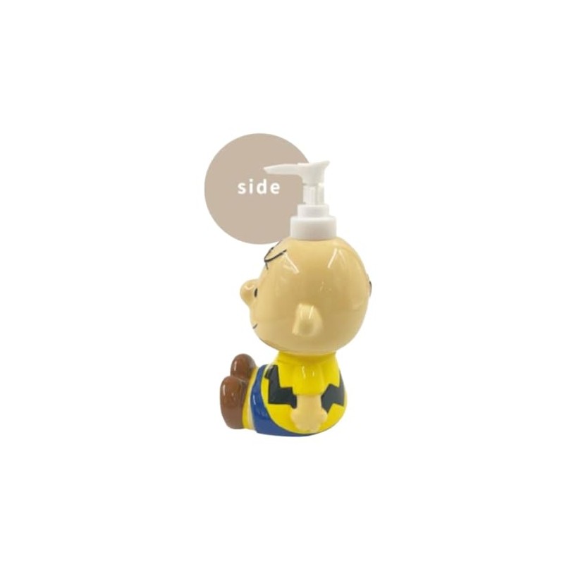 Marimo Craft SPPS-077 Soap Dispenser, Charlie Brown, 4.1 x 7.7