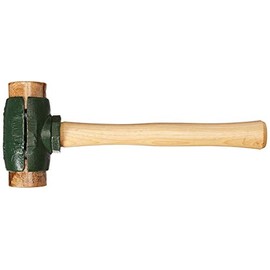 Garland Mfg 31004 Split Head Hammers, 2" Diameter, 14" Handle, Rawhide