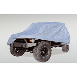 Rugged Ridge 13321.71 Three Layer Car Cover; Full Gray for 07-18 Jeep Wrangler JK