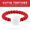 Ryan and Rose Cutie Teether Rattle (Red)