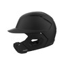 TUCCI Potenza Batting Helmet with Jaw Flap, L/XL, Matte Black,