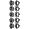 10Pcs Turning Insert Carbide Round Blade Lathe Cutter Milling CNC