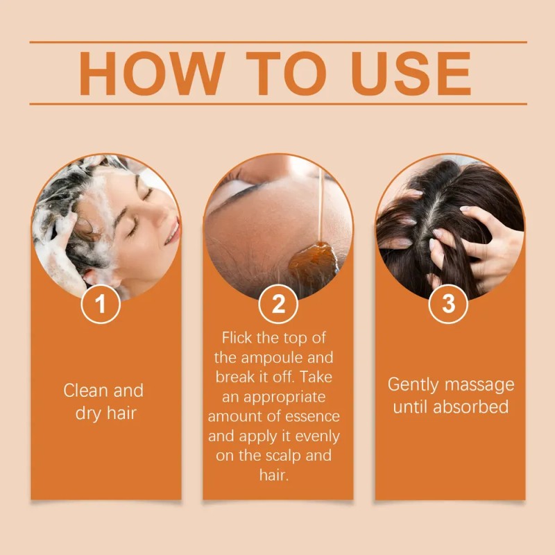 Sérum Para El Crecimiento Del Cabello Hoegoa En Ampolla Nutr