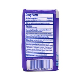 Dial Lavender and Jasmine Bar Soap, 3 Count, (Pack of 4)