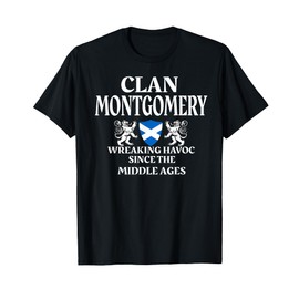 Montgomery Scottish Family Clan Scotland Name T-Shirt