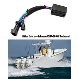 EMIHO 12V Tilt Trim Relay Compatible with Evinrude Johnson 15HP-300HP Outboard (AA AB AF AG AH Models 2004-2012) Replace 0586767, Electrical Relay Switch