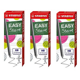 STABILO Easy Ergo Pencil Leads 3.15mm HB (18 Leads)