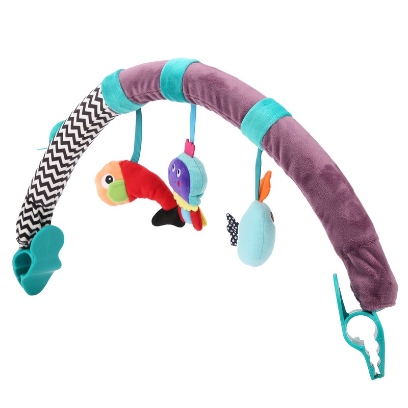 Infant Bed Crib Hanging Rattles Lovely Animal Baby Stroller Hanging