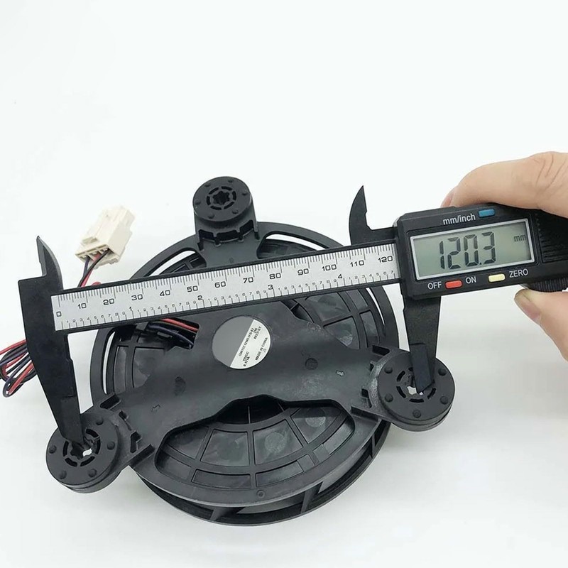 KIKIFAN GW12E12MS1FB-52 DC12V 0.171A Refrigeration Fan for Hisense Ronshen Refrigerator