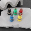 ECSiNG 10pcs 4mm Banana Plug 30V-60V 32A Panel Banana Test