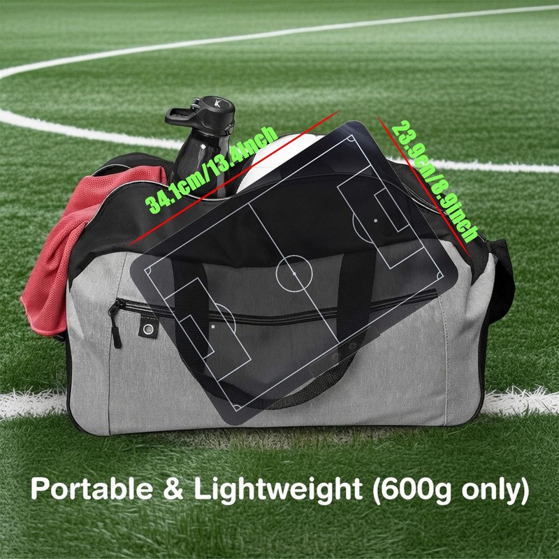 16“Double Side LCD Coaching Board Football Tactics Board