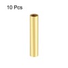 uxcell Brass Round Tube, 6mm OD 0.5mm Wall Thickness 30mm
