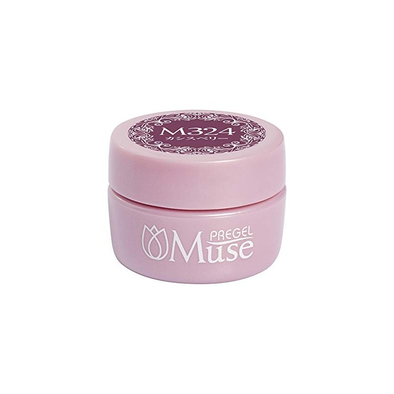 PREANFA PGU-M324 Color Gel Cassis Berry 324 0.1 oz (3