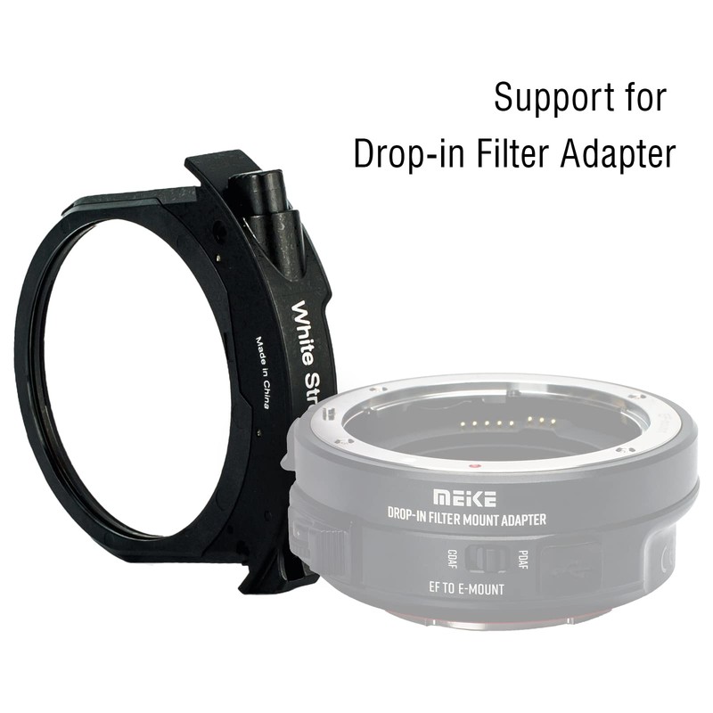 Meike White Streak Drop-In Filter for Canon and Meike Drop-In