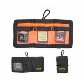 SP TECH Memory Card Holder 4 - Compact Memory Card Bag for up to 4 Cards, Recycled Polyester, Lightweight and Portable