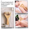 Gatuida 8pcs Wooden Massage Tools Ergonomic Foot Shoulder Neck Back
