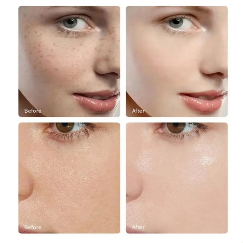Extracto De Vitamina C, Hidratación Facial, Brillo, Maquilla