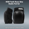 Rekd Children's Youth Heavy Duty Double Pad Set Protective Set,