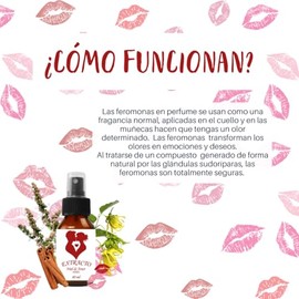 Loción De Miel De Amor, Con Feromonas Atracción Amor, Unisex, con Aceites Esenciales y para Hombres y Mujeres (40ML)