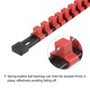sourcing map Socket Organizer 1/2" Drive x 12 Clips Portable