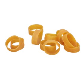 Rubber Bands 0.39In Width 10Mm Circumference 80Mm Elastic for Band Rubber Elastic for Band Rings Wide 120Pcs Industrial Rubber Bands