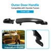 MAX COOL Front Left Exterior Outer Door Handle Replacement Suitable