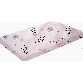 140 x 70cm Cot Bed Fitted, Cot Bed Fitted Sheets 1pack, 100% Cotton Moses Basket Sheet Soft and Breathable, Crib Newborn Sheets Fitted for Baby, Easy Care Pram Fitted Sheet