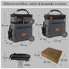 Insulated Cooler Bag Foldable - Waterproof, Leak-proof Lunch Bag with