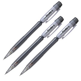 Lapicero Fiesta de Pentel Color Negro Blíster Pack con 03 Piezas- AX105BP3-A