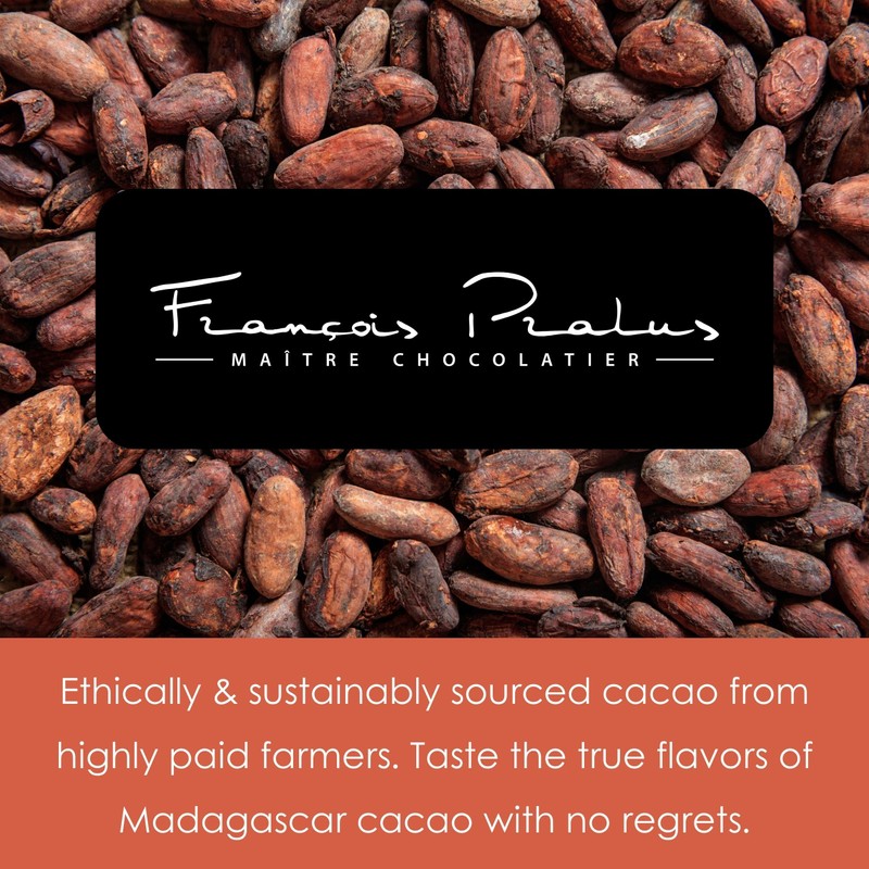 Francois Pralus Le 100% Chocolate Bar - 3 pack