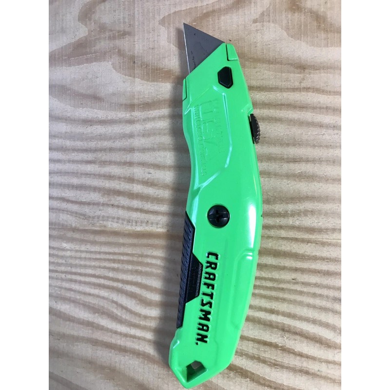 CRAFTSMAN CMHT10589HI-Visibility UTILITY KNIFE WITH 3 BLADES