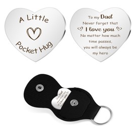 Dad Gifts,Daddy Gifts,Gifts for Dad,Dad Birthday Gifts,Christmas Dad Gifts,Presents for Dad,New Dad Gifts,Dad Gifts from Daughter,Stocking Fillers for Dad,Fathers Day Dad Gifts,Pocket Hug for Dad