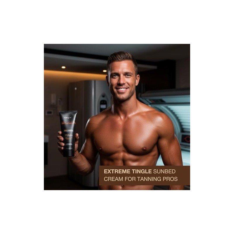 Onyx Magma Extreme Tingle Sunbed Cream with Bronzer 251 ml