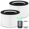 SAKEGDY 2-Pack JZ200 Replacement Filter, Compatible with Jerdazen Air Purifier