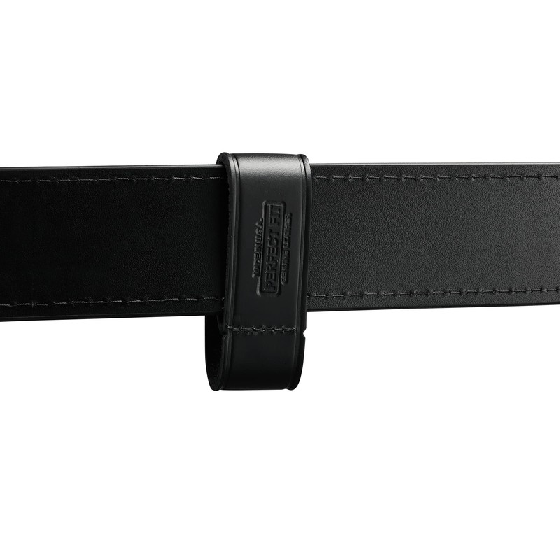 Handcuff Strap Black Leather with Black Safety Snap