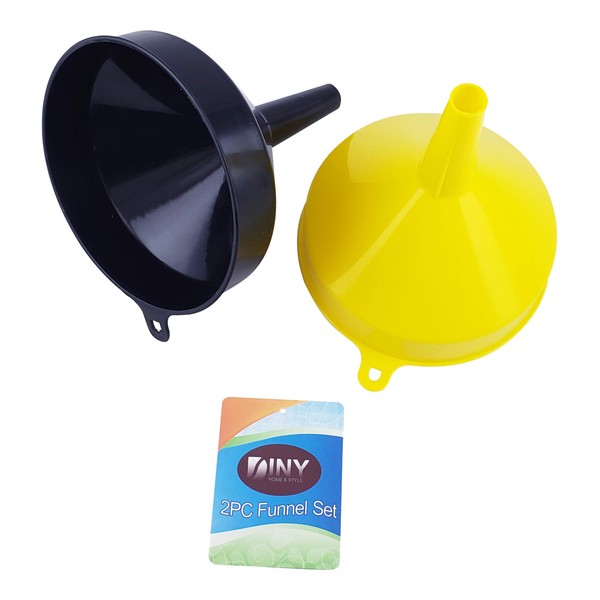 2 Piece Long Nose 5.5" Diameter Funnel Set