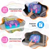 PinkSheep Bento Lunch Boxes for Children, 800 ml BPA-Free Leak-Proof