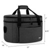 LUXJA Double Layers Slow Cooker Bag (with a Bottom Pad