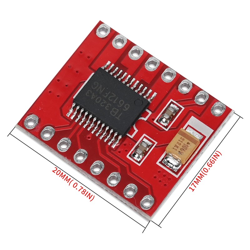 Podazz 2pcs TB6612FNG Motor Driver Module Dual Driver High Performance