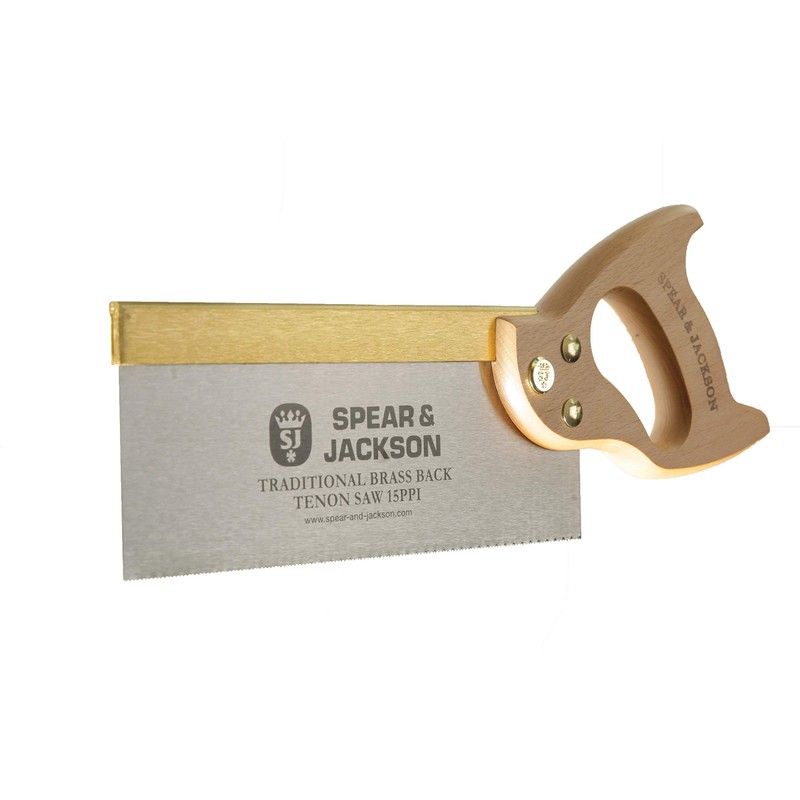 Spear & Jackson 9540B-91 Traditional Brass Back Tenon Saw, 10"