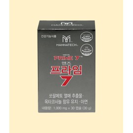 Mannatech Men's Prime 7 30 Capsules Saw Palmetto / 매나테크 맨즈프라임7 30캡슐 쏘팔메토