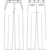 Classroom School Uniforms Big Kid Flat Front Pant CR003Y, 18,