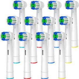 GENKENT Replacement Toothbrush Heads Compatible with Oral B Braun, 12 Pcs Professional Electric Toothbrush Heads Brush Heads Compatible with Oral B Replacement Heads Refill 7000/Pro 1000/9600/500/3000/8000