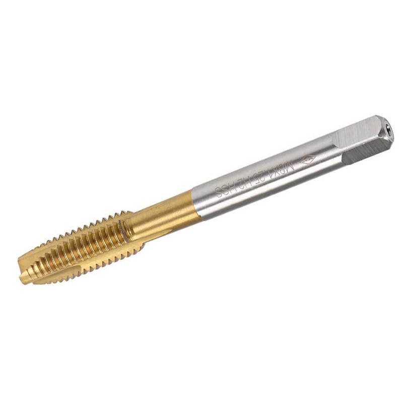 TA-VIGOR 2Pcs M8 x 1.25mm Spiral Point Plug Thread Tap,