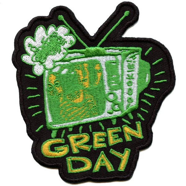Green Day Dookie Longview Woven TV Iron On Patch (One