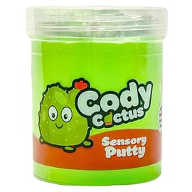 Putty Pals Collection - Cody Cactus Slime Party Sensory Putty Creative Activity- Educational Stress Relief Toys for Girls Boys Kids- Best Toys Gifts